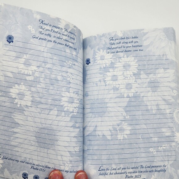 Pathway to Sunshine by Rice, Helen Steiner 1992 Hardcover Journal with Prayers - Picture 6 of 7